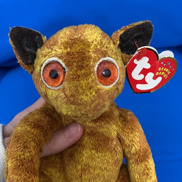 TY Beanie Baby Gizmo Lemur Auguest 21, 2001 NWTS ExcellentCondition - Picture 3 of 12